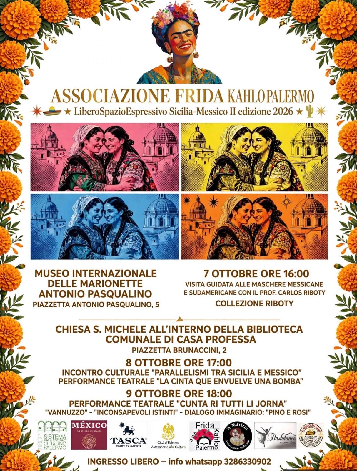 Associazione Frida Kahlo – LiberoSpazioEspressivo Sicilia-Messico 2° edizione